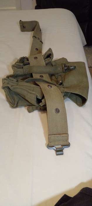SADF Patrollie Sakkie P73 with web belt. Used by Delta 5.