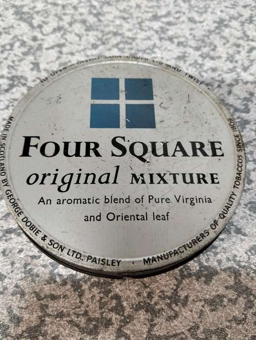 Antique tobacco tins