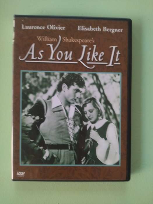 As You Like It (DVD) - Shakespeare play with Laurence Olivier and Elisabeth Bergner