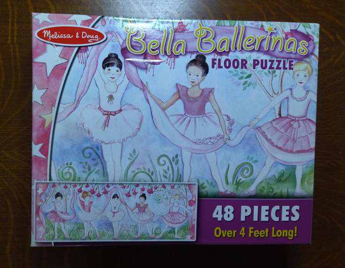 Melissa & Doug Bella Ballerina 48pc Floor Puzzle