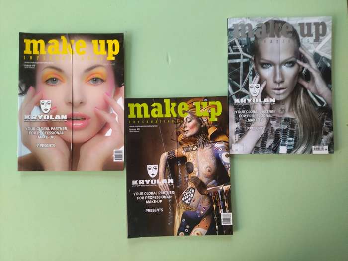 Kryolan Make Up Magazines Issues #8 #9 #11