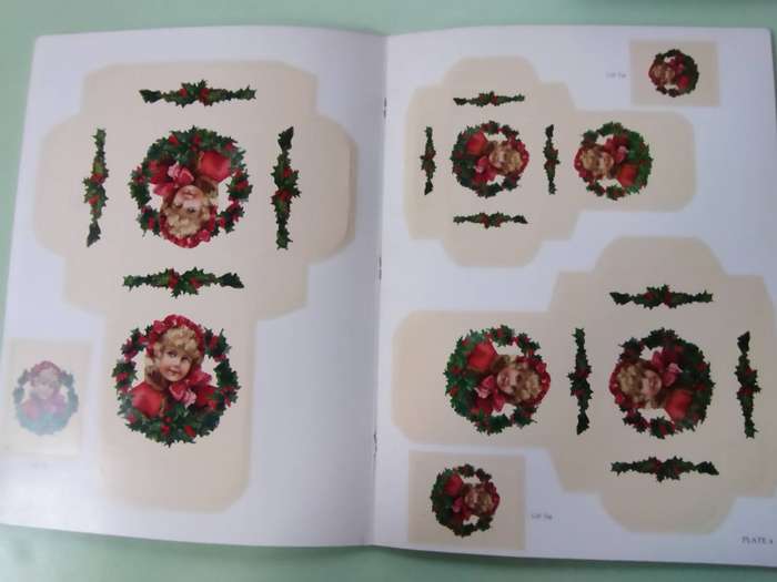 Vintage Christmas Children Punch-Out Gift Boxes by Maggie Kate