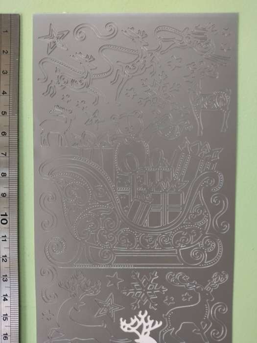 Christmas Sticker Embellishments - Partials