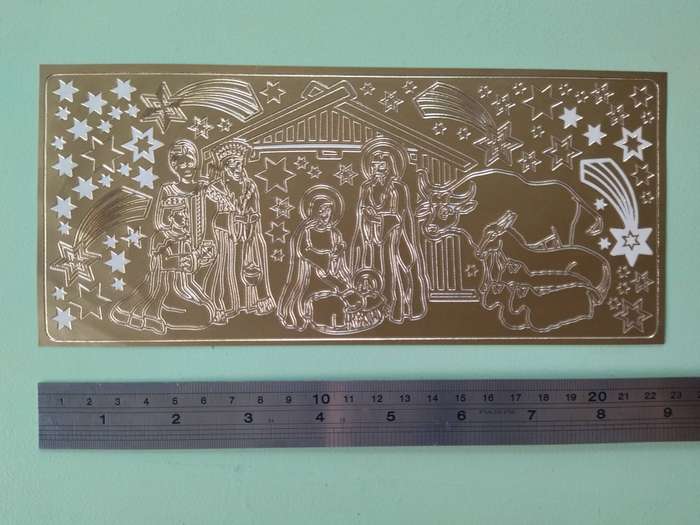 Christmas Sticker Embellishments - Partials