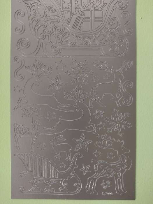 Christmas Sticker Embellishments