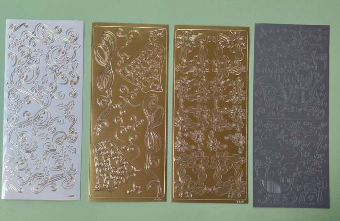 Christmas Sticker Embellishments