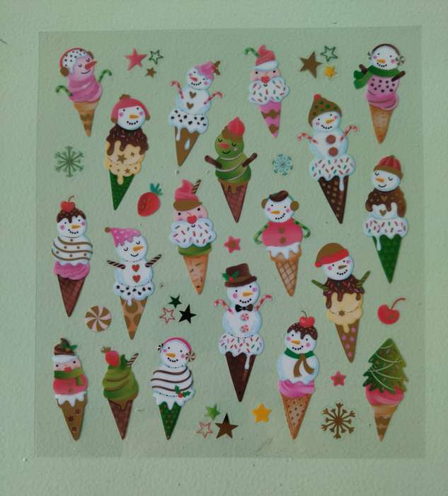 Christmas Stickers (Flying Tiger)