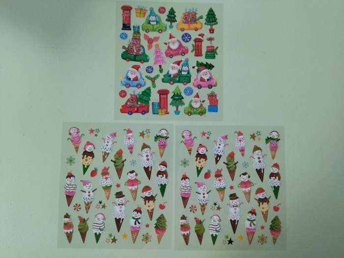 Christmas Stickers (Flying Tiger)