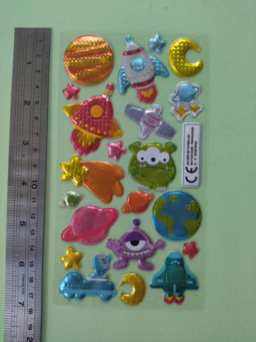 Plane, Travel, Alien Stickers
