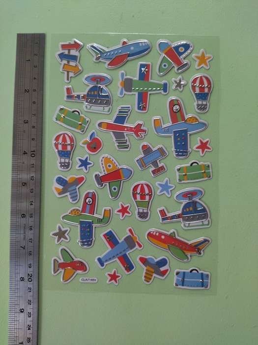 Plane, Travel, Alien Stickers