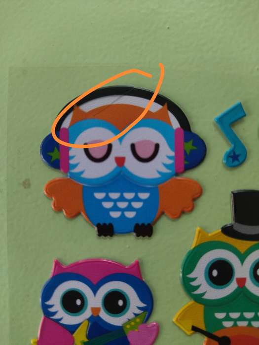 Owl Stickers - Puffy / Gel