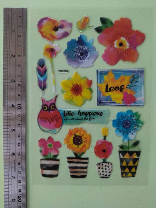 Flower & Cactus Stickers