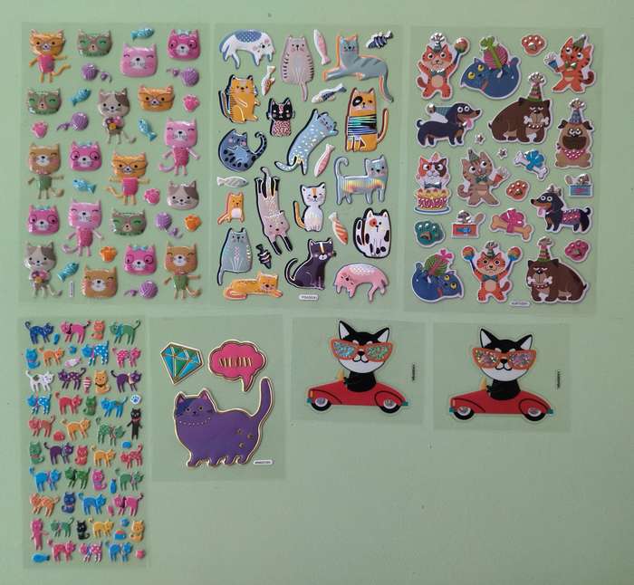 Cat (and Dog) Stickers