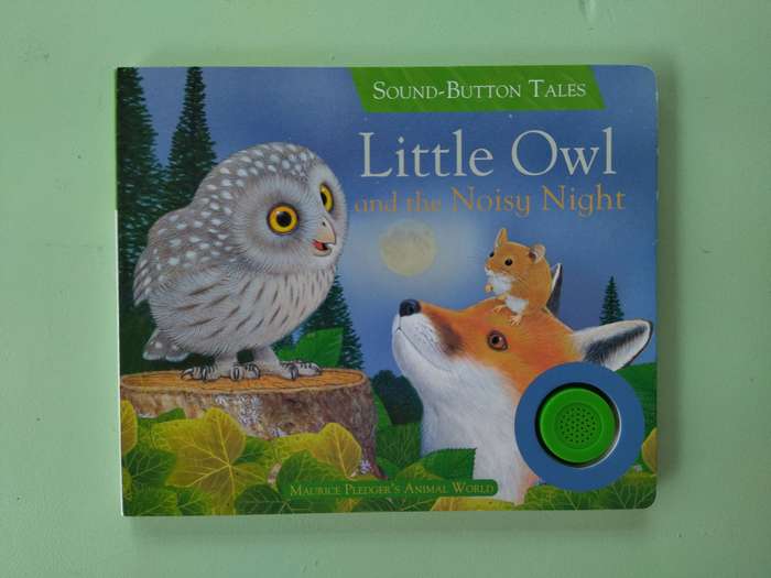 Little Owl and the Noisy Night (Sound Button Tales) - Board Book