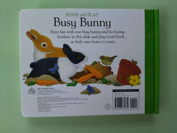 Busy Bunny Slide & Play Board Book