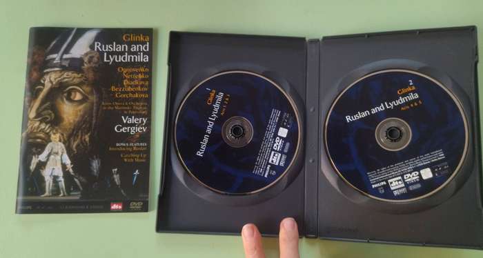 Opera DVDS: Ruslan & Lyudmila, Iolanta, Turandot (Starring Anna Netrebko, Placido Domingo, etc)