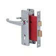 Union Gower Mortice Lockset 3 Lever Chrome