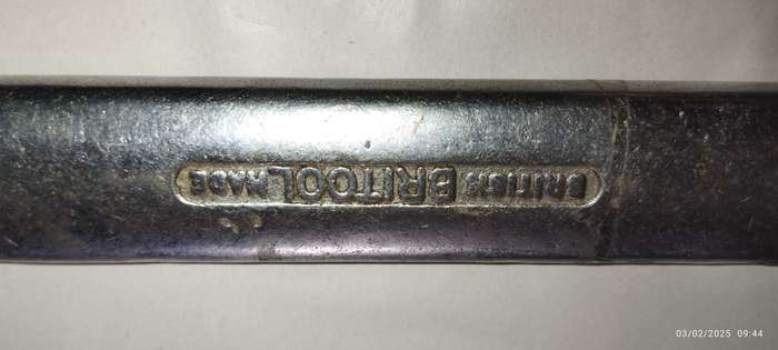 Britool Spanner_Open Ended_AF_1 & 1/2 and 1 & 5/16_Model 6J131150