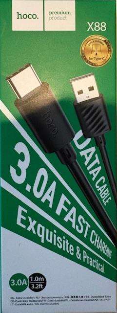 Charging Cable TYPE C 3AMP FAST CHARGE