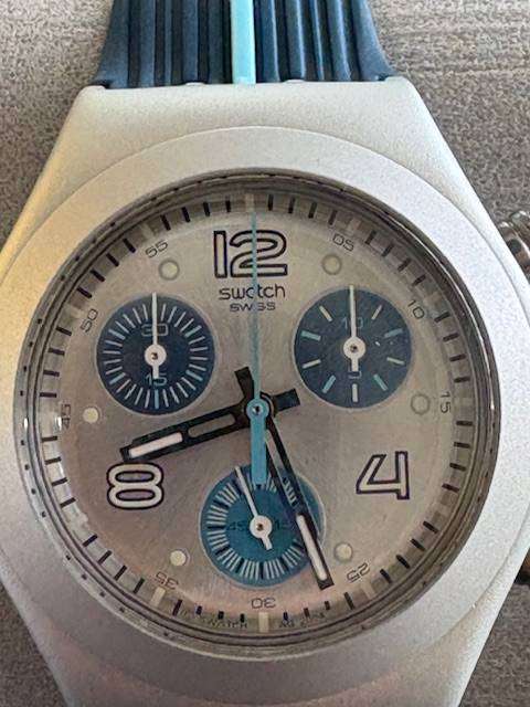 SWATCH WATCH BOYS CHRONOGRAPH NEW WITH BOX