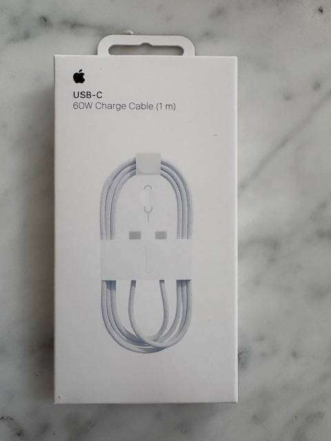 APPLE IPHONE 60W ORIGINAL FAST CHARGE BRAIDED CABLE TYPE C