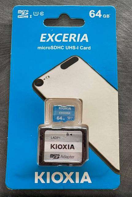 EXCERIA CLASS 10 64GB MEMORY CARD
