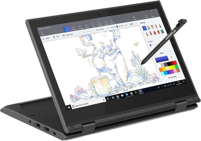 LENOVO 300E NOTEBOOK TOUCH SCREEN/STYLUS 256GB SSD AS NEW STILL
