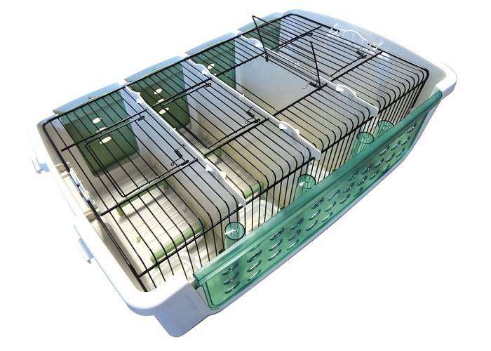 BIRD CARRIER S.T.A DOUBLE STACK BOX ITALIAN NEW