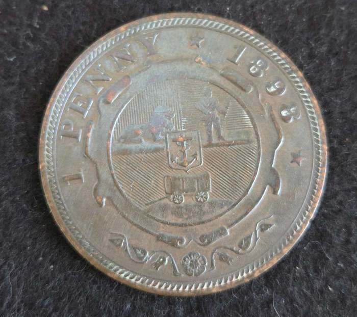 ZAR Penny 1897 (1 of 3)