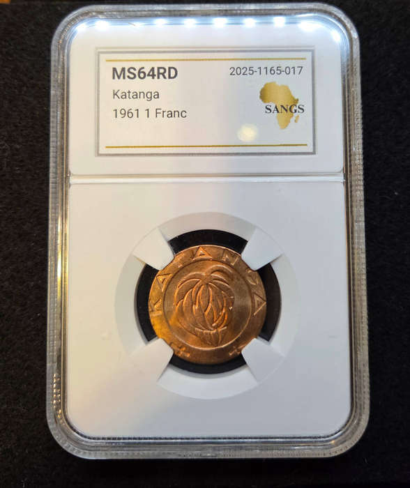 Katanga (Congo) 1961 - 1 Franc
