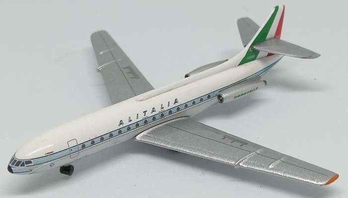 500 Inflight,  ALITALIA, SE-210 Caravelle, IF5210006, Reg.I-DAXU, 1,500 Scale