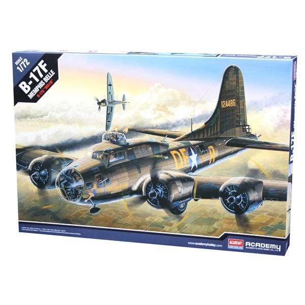 Academy Model, B-17F Memphis Belle 50 Year since 1969, No. 12495, 1:72 Scale
