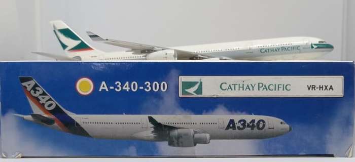 AeroClassics Model, Cathay Pacific, Airbus A340-300, Reg. VR-HXA, 1,400 Scale