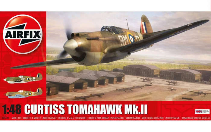Airfix Model, Curtiss Tomahawk Mk.II, No. A05133, 1:48 Scale