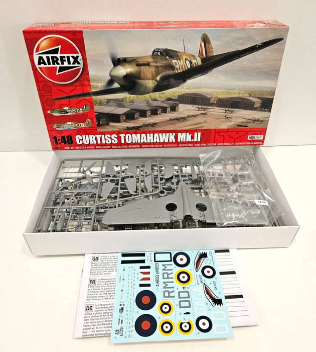 Airfix Model, Curtiss Tomahawk Mk.II, No. A05133, 1:48 Scale