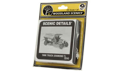 Woodland Scenics Details, Dump Truck (1 1/2 Ton Federal) Kit D247 HO 1:87 Scale