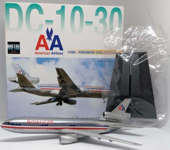 Dragon Wings,  American Airlines DC-10-30 Chrome! N137AA, 55165