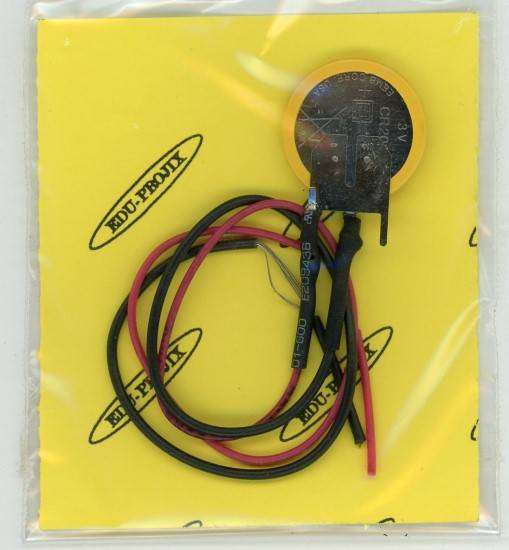 Mini Battery with wires 3v, 150mA