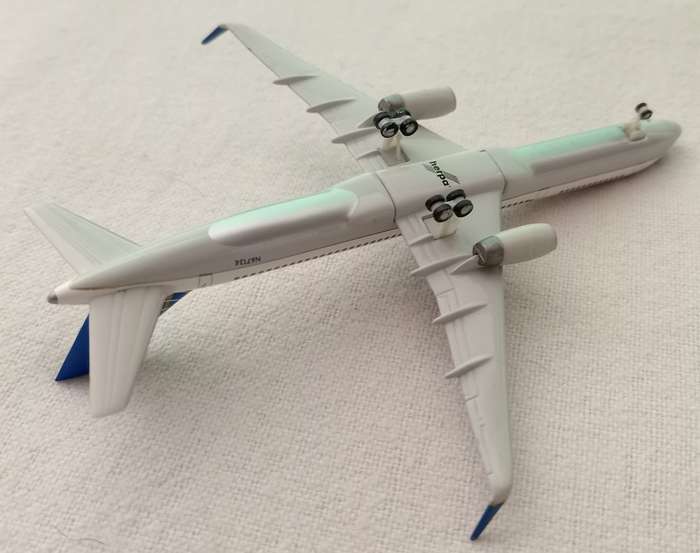 Herpa Wings, Continental, Boeing 757-200, 1,500 Scale, Reg. N67134