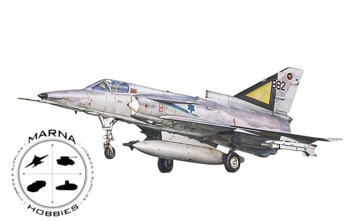 Italeri Model, IAI Kfir C.2 + Super Decal No. 1408 | 1:72