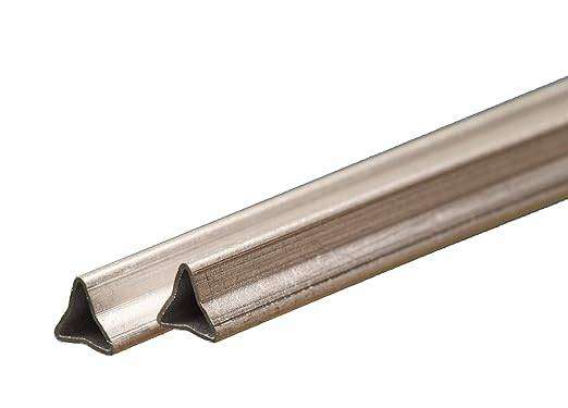 K&S Precision Metal, 5098, Aluminum Triangular Tube, 12" Long, 2 Pieces,
