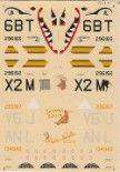Micro Scale Decals, Martin B-26 Marauders Decals, No. 72-131, 1:72 Scale
