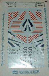 Micro Scale Decals, F-86D s, No. 72-25, 1/72 Scale