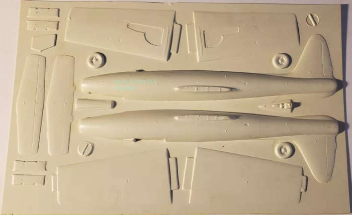 Rare Plane Republic F-84G Thunderjet 1/72 Vacuform Kit (Rarejets)