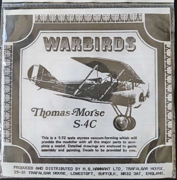 Warbirds by Rareplane, Thomas-Morse S-4C  No. | 1:72 Scale