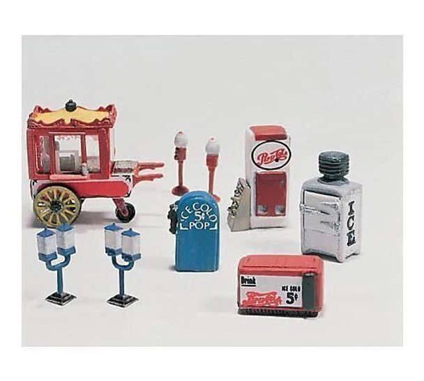 Woodland Scenics, 8 Vending Machines D230 HO Scale
