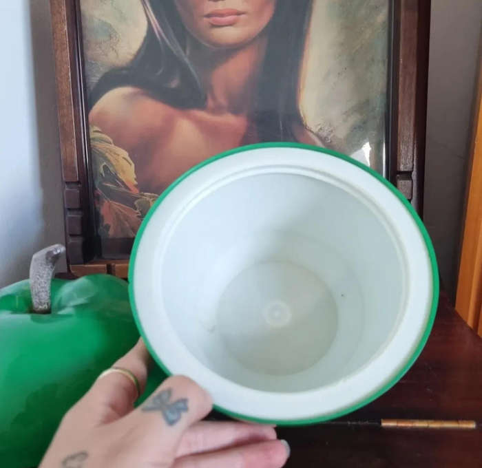 Vintage Apple Ice Bucket