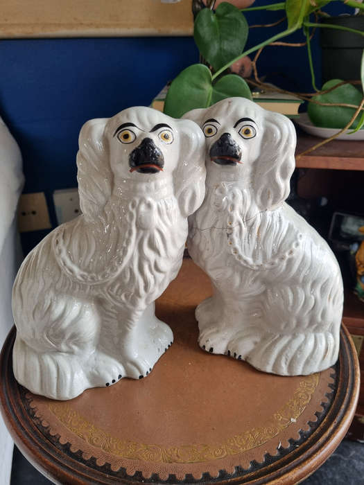 Vintage Ceramic Staffordshire Dogs