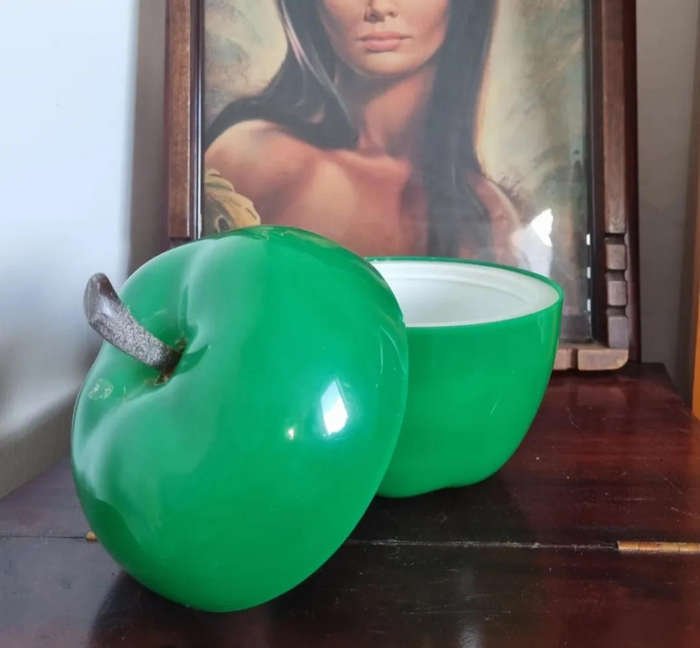 Vintage Apple Ice Bucket