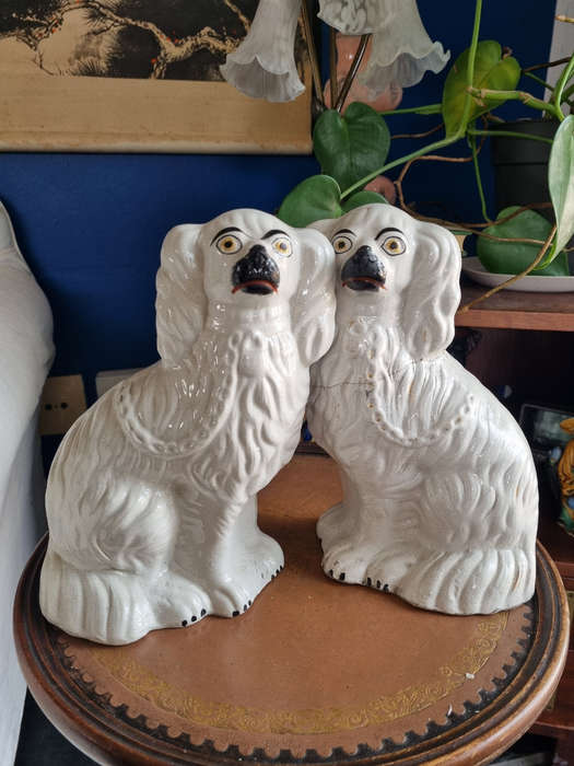 Vintage Ceramic Staffordshire Dogs